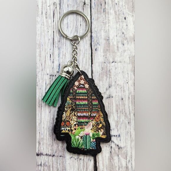 ‎Arrowhead hobo western keychain - Picture 2 of 2